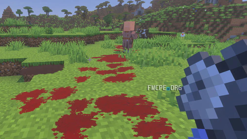 Blood Puddles on the ground