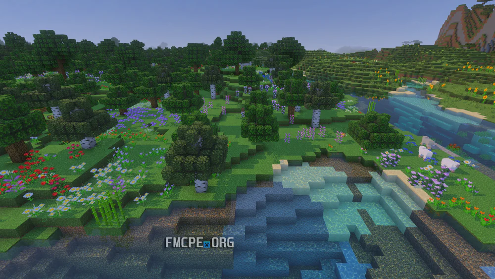 Denser Vegetation