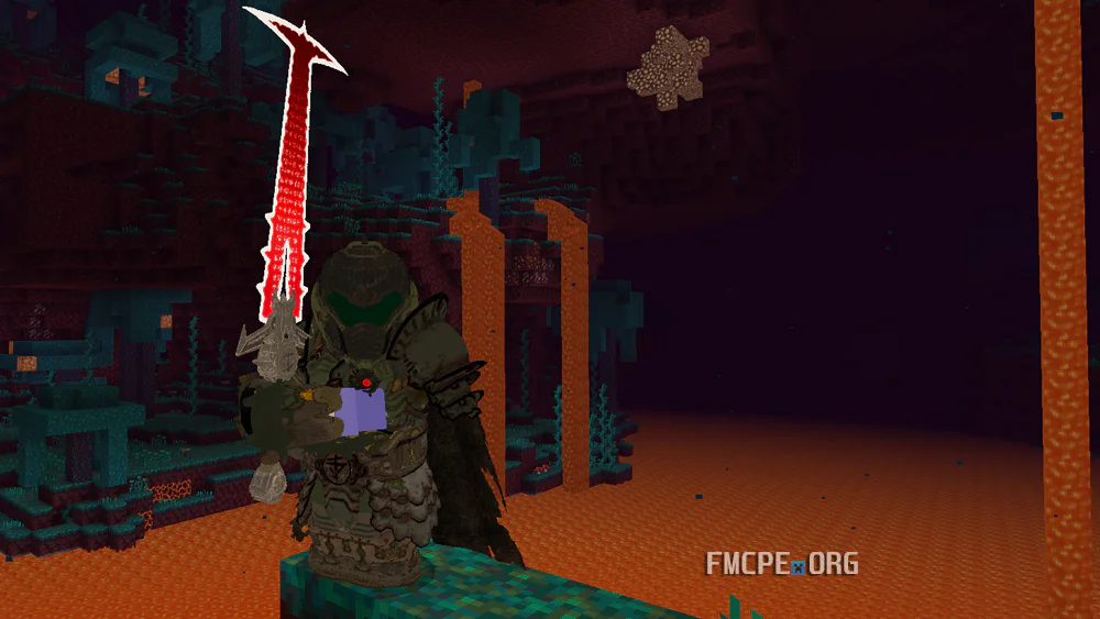 Doom Slayer outfit in Minecraft