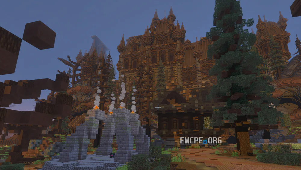 Outside view on the Castle