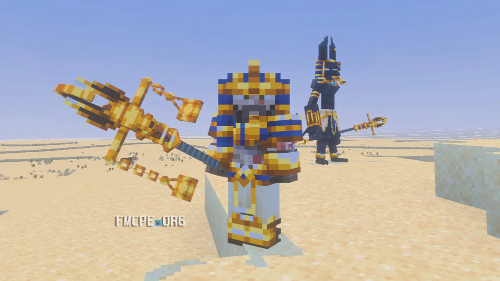 Pharaoh's Armor and Scepter