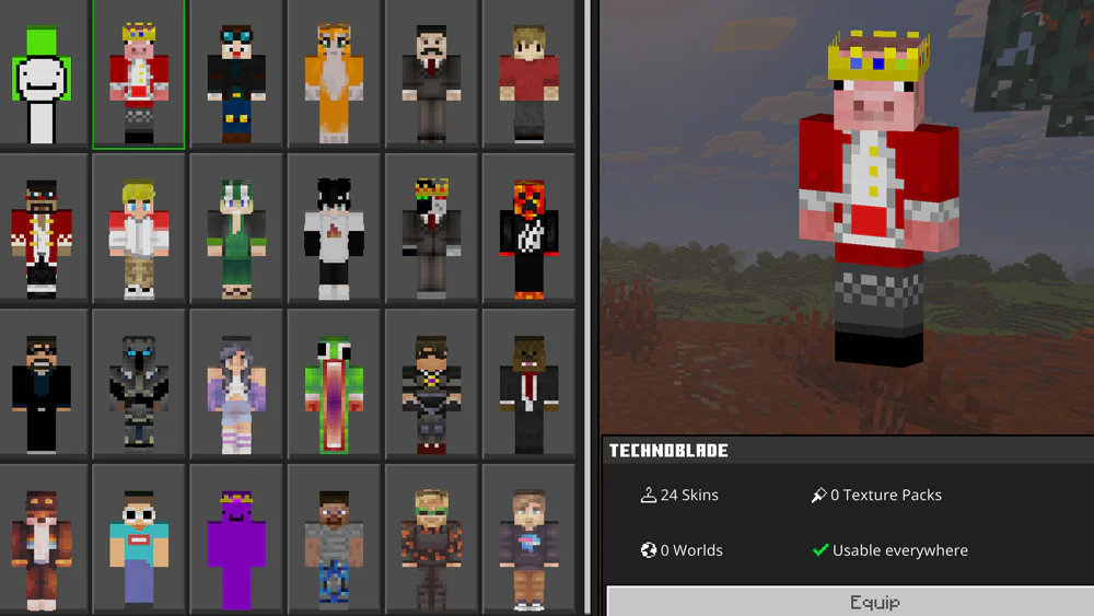 Technoblade skin