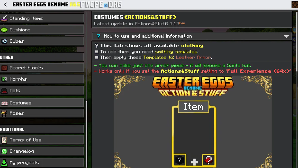 Easter Eggs A&S Costumes