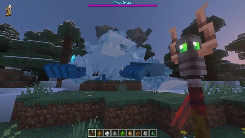 Frostmaw awakes
