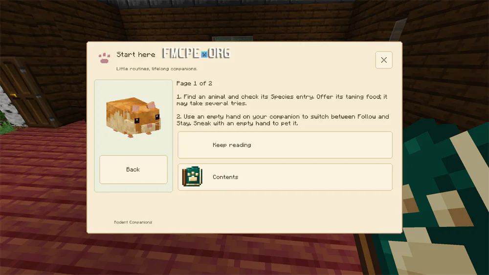 Pets Journal contains all of the information